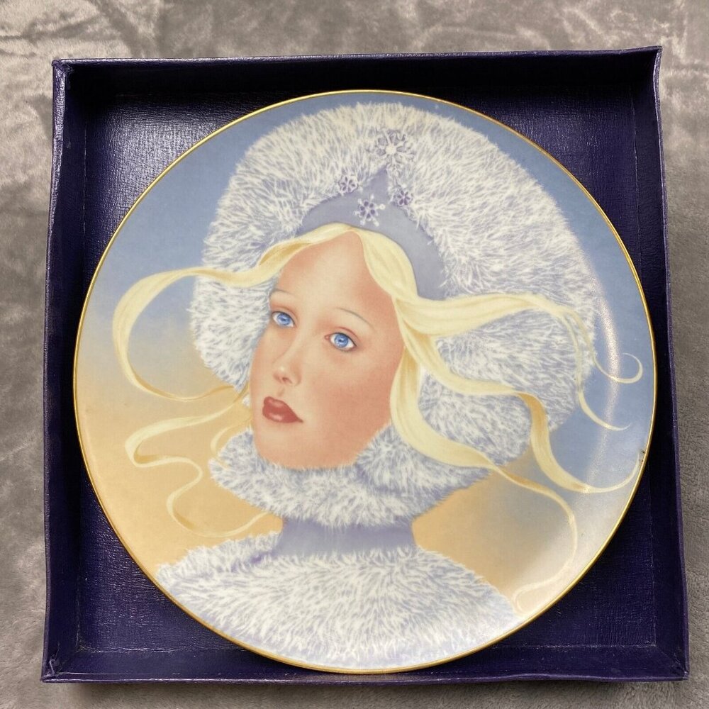1978 Hutschenreuther Germany Dolores Valenza Princess Snowflake Collector Plate